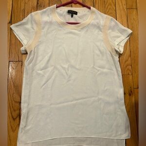 Women’s Rag & Bone top with stripe.